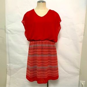 Charming Charlie’s red dress